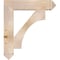 Ekena Millwork Westlake Arts & Crafts Smooth Bracket, Douglas Fir, 5 1/2"W x 30"D x 34"H BKT06X30X34WTL03SDF - alternate 2